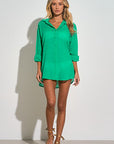 GREEN BORA BORA TOP/COVERUP
