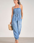 DENIM JUMPSUIT