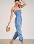 DENIM JUMPSUIT