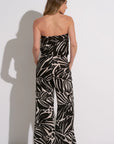 BLACK KAUAI PRINT JUMPER