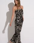 BLACK KAUAI PRINT JUMPER