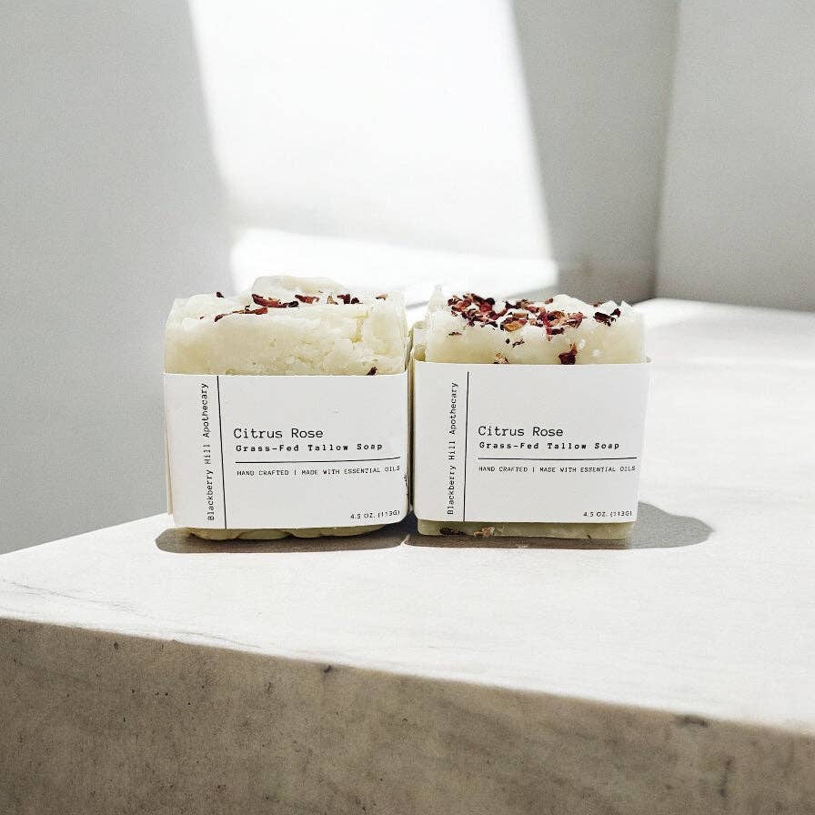 Blackberry Hill's Grass-Fed Tallow Soap: Eucalyptus &amp; Tea Tree
