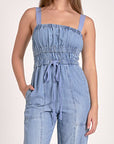 DENIM JUMPSUIT