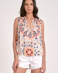 SLVLESS MULTI COLOR TOP