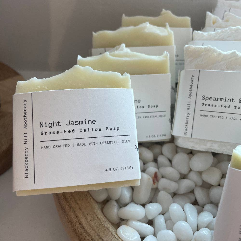 Blackberry Hill's Grass-Fed Tallow Soap: Eucalyptus &amp; Tea Tree