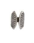 Handmade Brass Ring In Silver Plated - ZRC-044