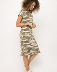 CAMO TSHIRT DRESS