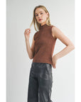 TURTLENECK SWEATER TANK