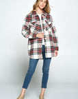 ELLISON PLAID SHACKET