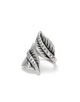 Handmade Brass Ring In Silver Plated - P4305-17