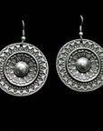 Handmade Pewter Earring - 4655