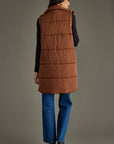Brown Long Vest
