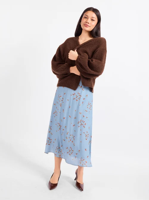 BROWN MARLEY DOLMAN SLV CARDIGAN