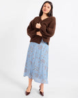 BROWN MARLEY DOLMAN SLV CARDIGAN