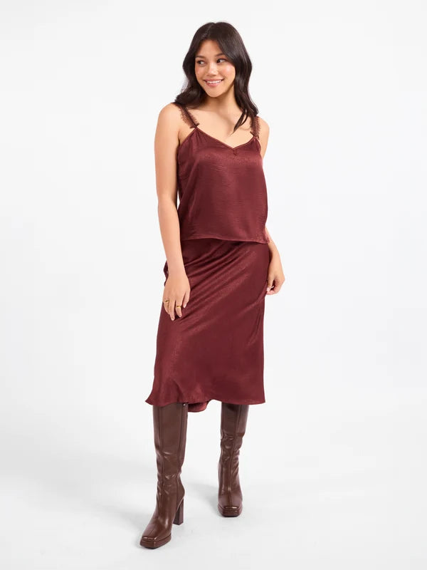 CEREMONY MIDI SKIRT