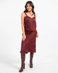 CEREMONY MIDI SKIRT
