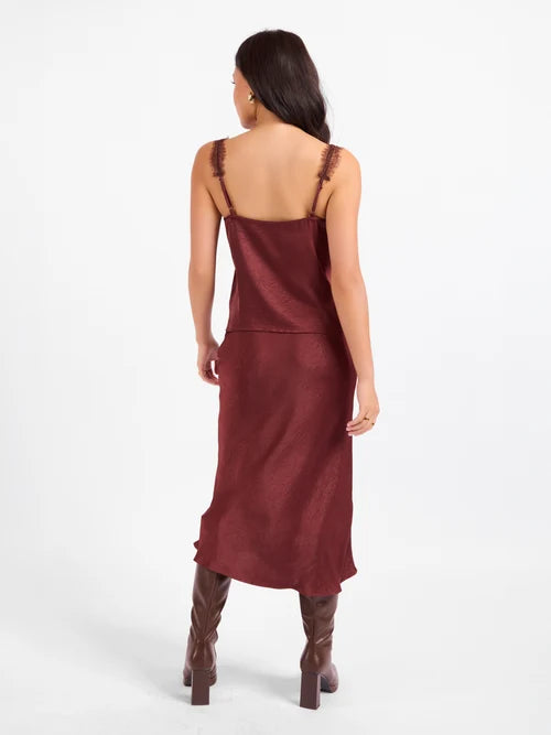 CEREMONY MIDI SKIRT