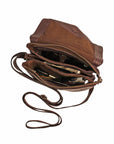 LATICO BROWN HARBOR LEATHER CROSSBODY