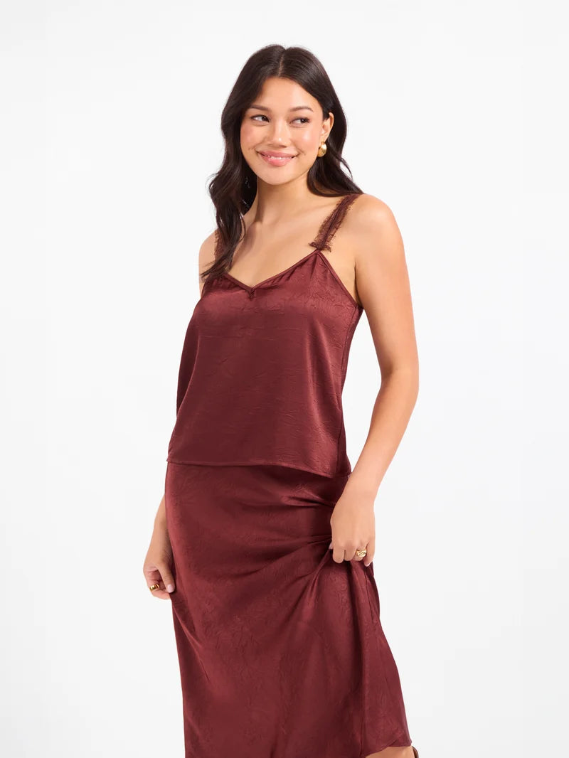CEREMONY LACE STRAP CAMI