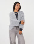 ESQUALO CARDIGAN W/BALLOON SLV