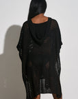 BLK KNIT COVERUP