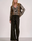 BROWN CHEETAH CARDIGAN