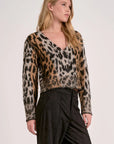 BROWN CHEETAH CARDIGAN