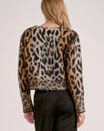BROWN CHEETAH CARDIGAN