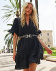 BLK SUNSEEKER DRESS