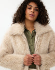 ESQUALO FAUX FUR JACKET