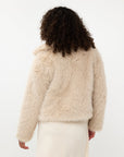 ESQUALO FAUX FUR JACKET