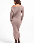 GABI SWEATER TOP & DRESS SET