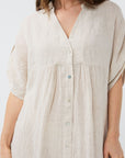 LINEN DRESS