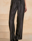BLACK WASH DRAWSTRING PANT
