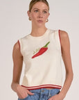 SLVLESS PEPPER SWEATER