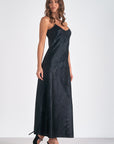 ELAN BLACK MAXI DRESS