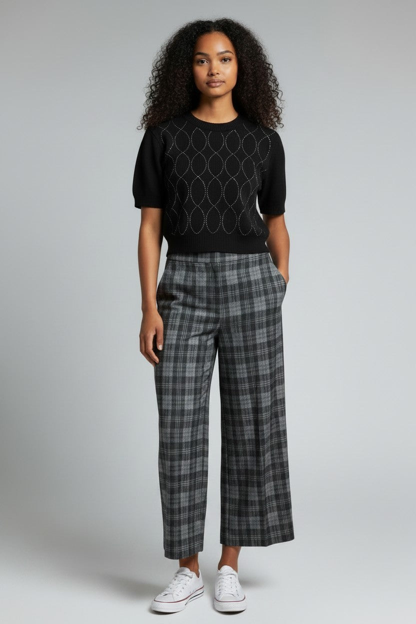 P+M BLACK ESME SWEATER