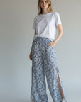 BANDANA SIDE SLIT PANT