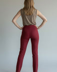 ILTM BLAKE CABERNET SLIT PANT