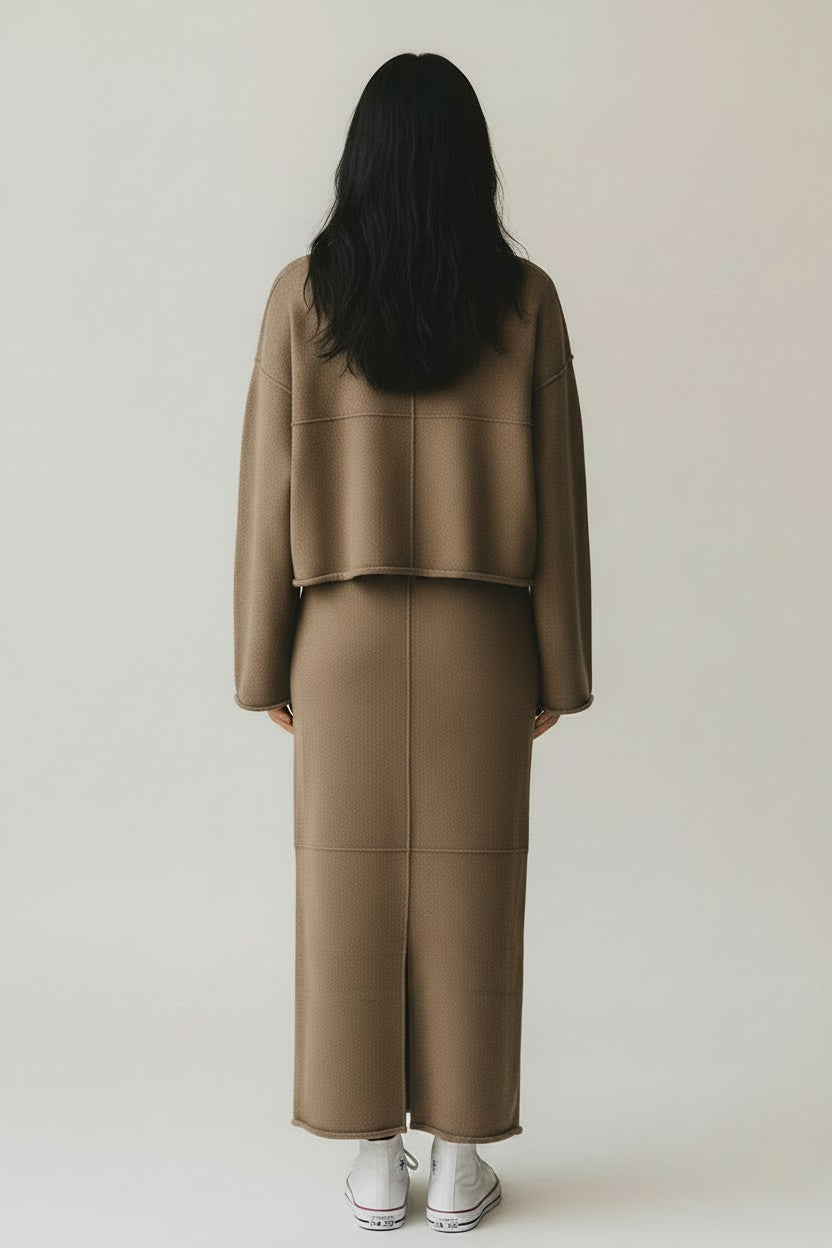 BLYTHE SKIRT/MOCHA