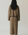 BLYTHE SKIRT/MOCHA