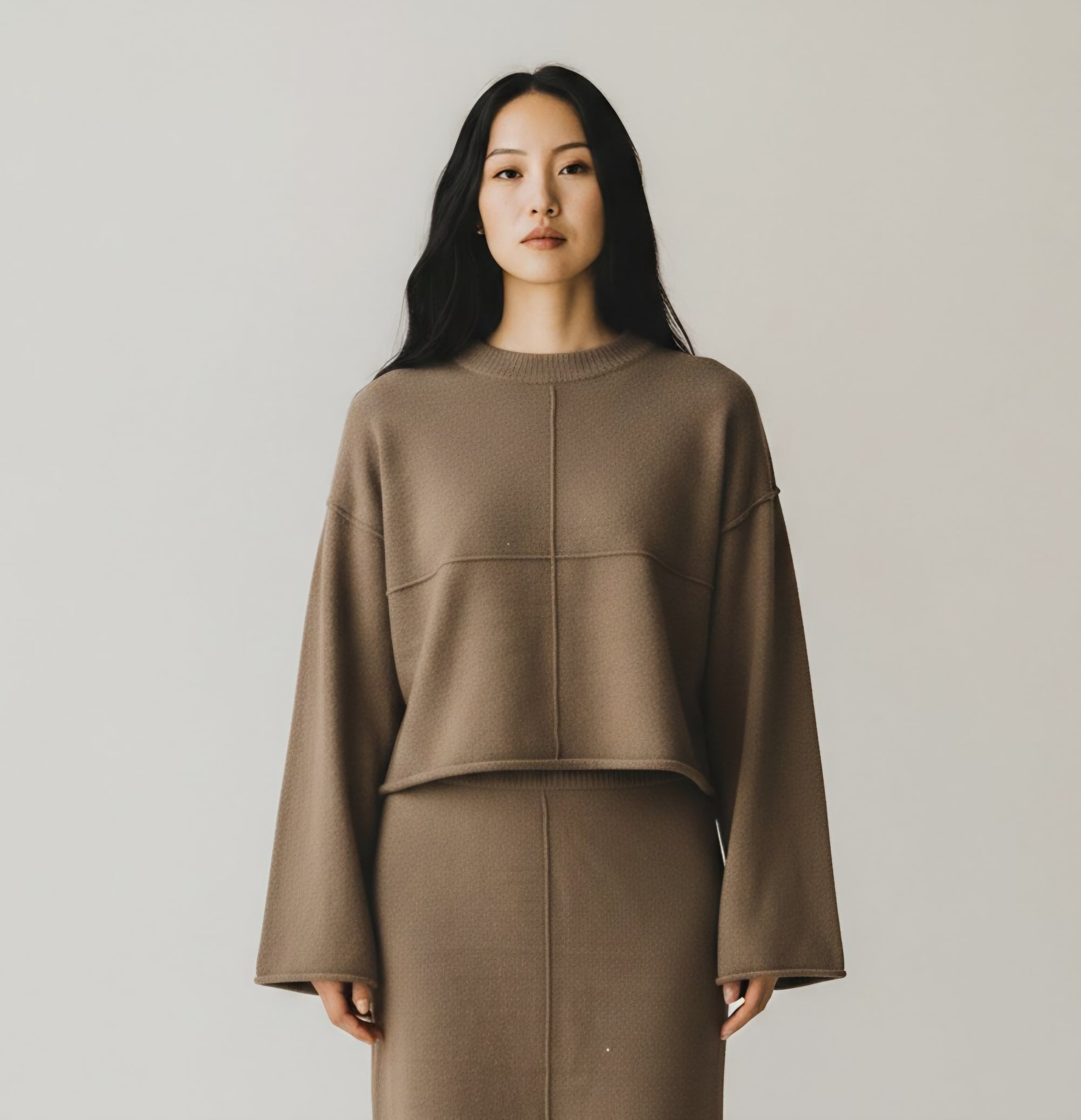 BLYTHE TOP/MOCHA