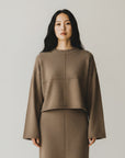 BLYTHE TOP/MOCHA
