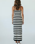 SCALLOP TRIM SWEATER DRESS