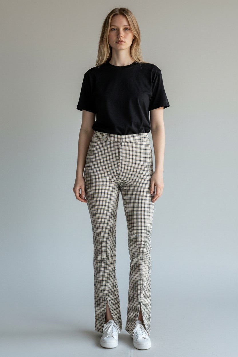 ILTM BLAKE PLAID SLIT PANT