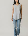 HEATHER GREY TANK TOP