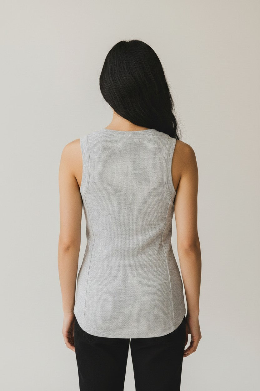 HEATHER GREY TANK TOP
