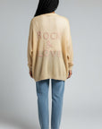 CAMEL ROCK & LOVE CARDIGAN
