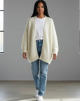 CREAM ROCK & LOVE CARDIGAN