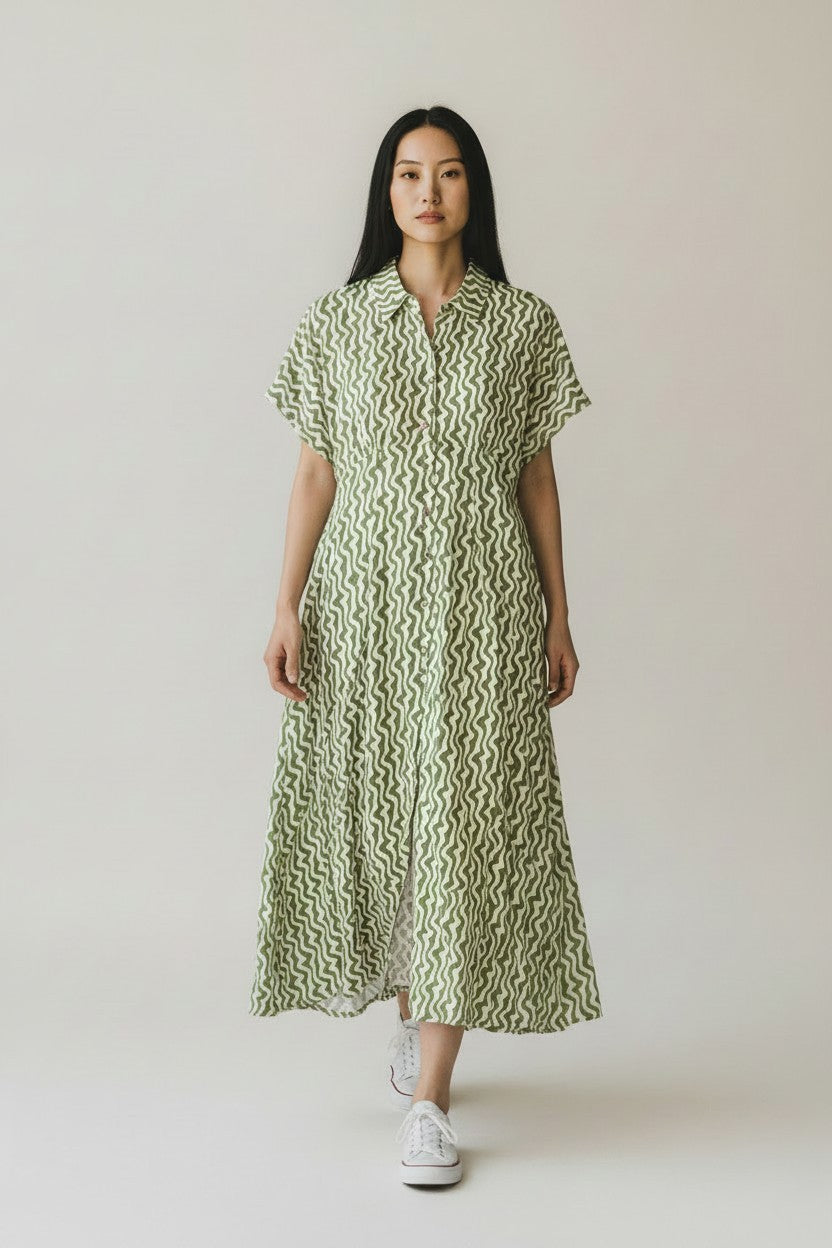 CYBER LIME DRESS